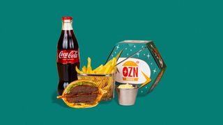 Meniu OZN Double Cheeseburger™