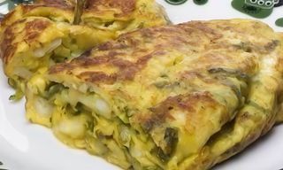 Tortilla de bacalao