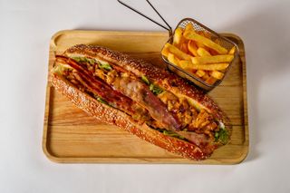 Bacon Chicken Cheesesteak