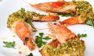 60.Gamberi al pistacchio 4pz.