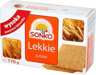 Pieczywo lekkie żytnie Sonko. 0.17кг