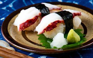 Nigiri de Pulpo