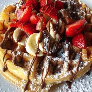 Gofre + Salsa + Topping