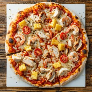 Pizza boca dorada  (33 cm.)