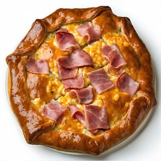 Placinta cu sunca si cas