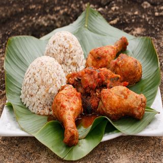 Ofada Special With Chicken