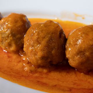 Albóndigas de ternera en salsa