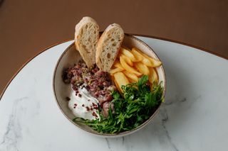 Тартар з телятиною