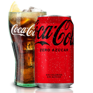 Coca-cola zero azúcar lata 330ml 