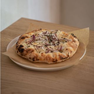 Focaccia de cebolla y tomillo