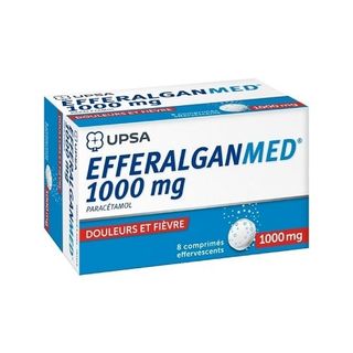 UPSA Efferalgan Effervescent Tablets, 8x1000mg
