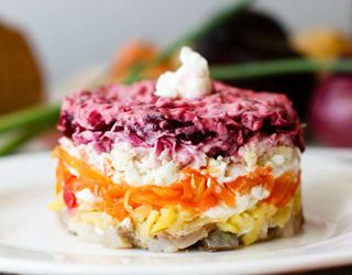 Салат "Сельдь под шубой"