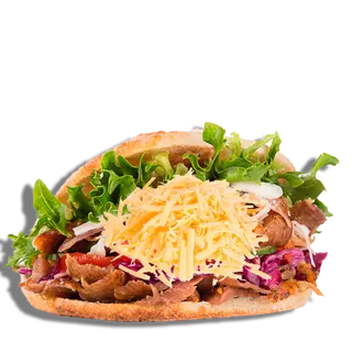 Kebab Completo Queso