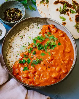 Tikka masala vegano