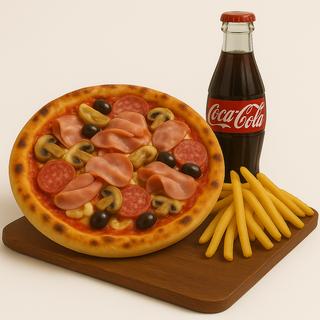 Combo Pizza Capricciosa