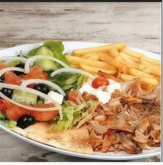 Menù piatto kebab piccolo con birra