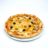 Quattro formaggi pizza