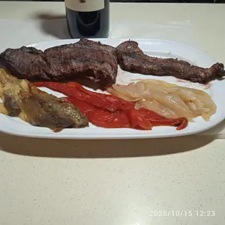 Entraña a la brasa 