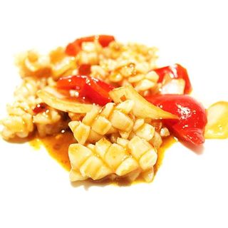 286 Calamari in salsa piccante 