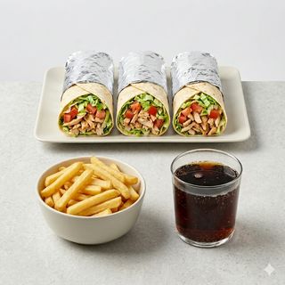 Menú 3 Pïta O Durum