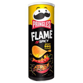 Pringles Flame Spicy Bbq 160g