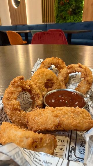 Aros De Cebolla Con Panko