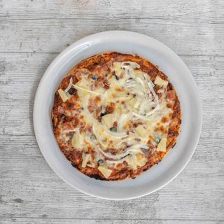 Pizza flambee (26 cm.)