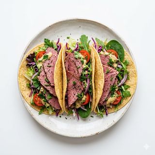 Pastrami en panecillos  sin gluten
