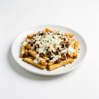 Patatas Con Carne Y Mozzarella