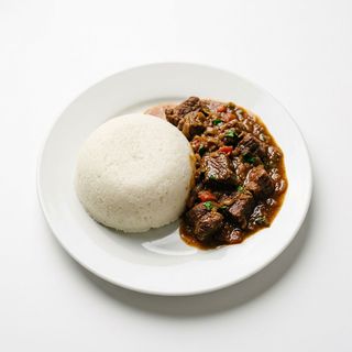 Ugali and Beef