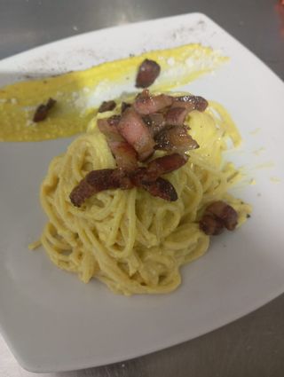Rigatoni alla carbonara