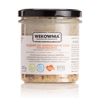 Polędwiczki wieprzowe w sosie podgrzybkowym 320g