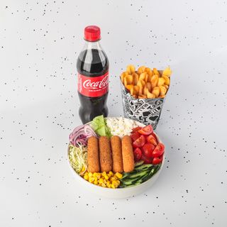 Salata mozzarulla vege menu