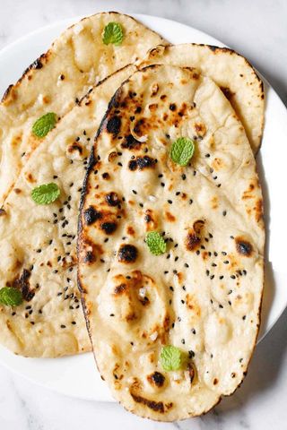 Garlic naan