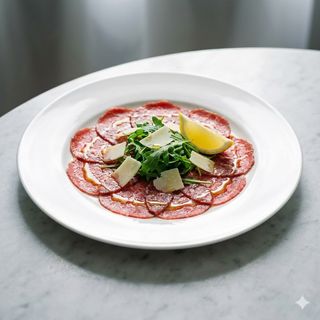 Carpaccio di carne o di pesce