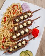 Brochettes Viande Hachée Grillées