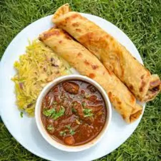 Chapati with Beef Stew