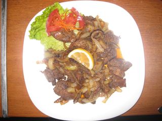 Пилешки дробчета с лук (350г)