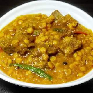 27C Lamb chana gosht