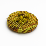 Cookie con crema de pistacho de Bronte y granillo