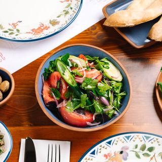 ქართული სალათი  კახური ზეთით