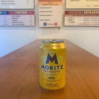 Cerveza Moritz Lata