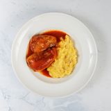 Punjene paprike i pire krumpir