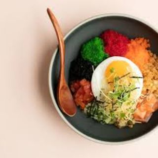 Bibimbap de tobiko