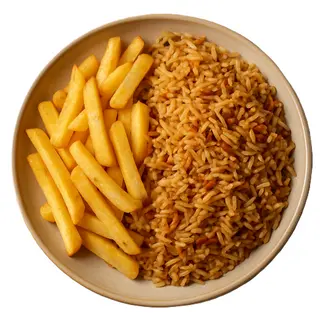 Half Rice Half Chips
