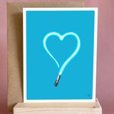 Tarjeta "Cor làser"