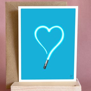 Tarjeta "Cor làser"