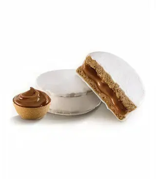 Alfajor Havanna Blanco Merengue y Dulce de Leche