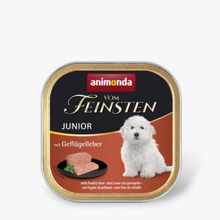 Корм Vom Feinsten Junior with Poultry liver консервований 150г