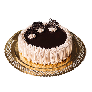 Tarta semifrio de chocolates